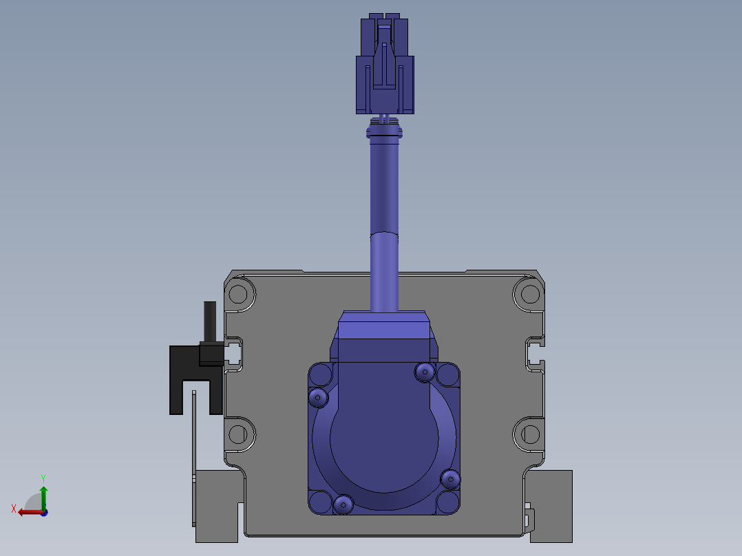 精密模组MY80S-T10-450L-P10B-BC-C4后视图