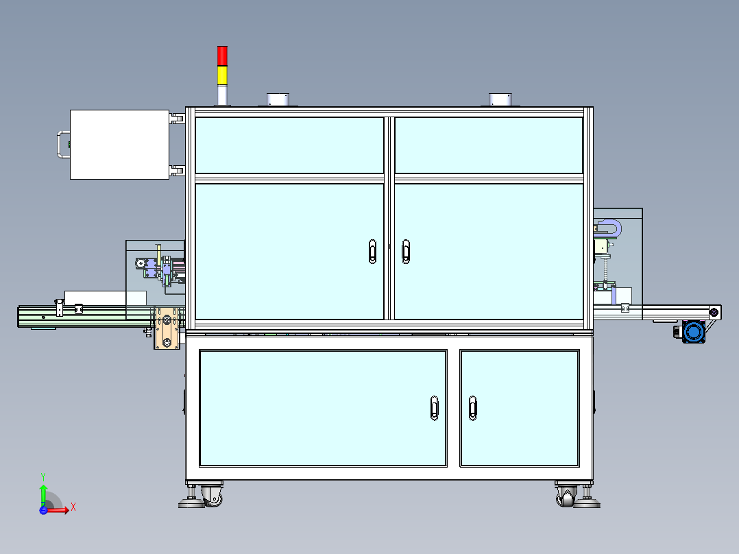 彩盒六面体自动热缩膜sw18可编辑前视图