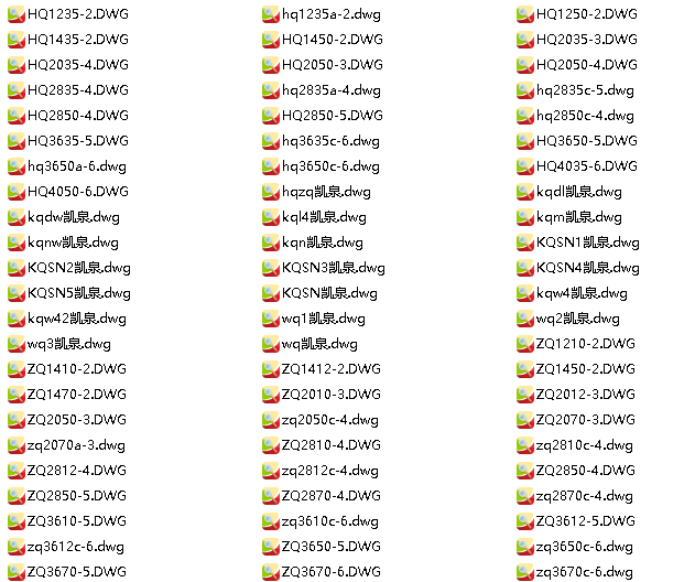 某公司泵全套图纸