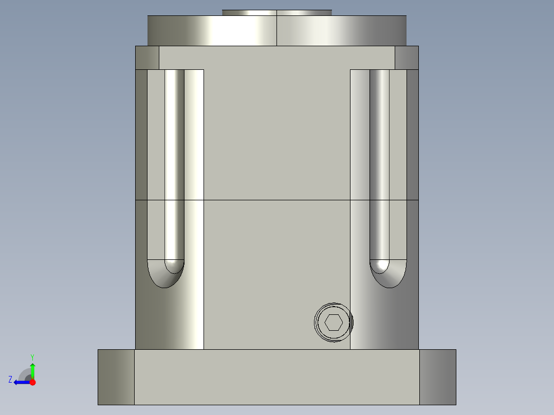 斜齿孔PGH142-L1 35-114.3-200-M12 180WZ.STEP右视图