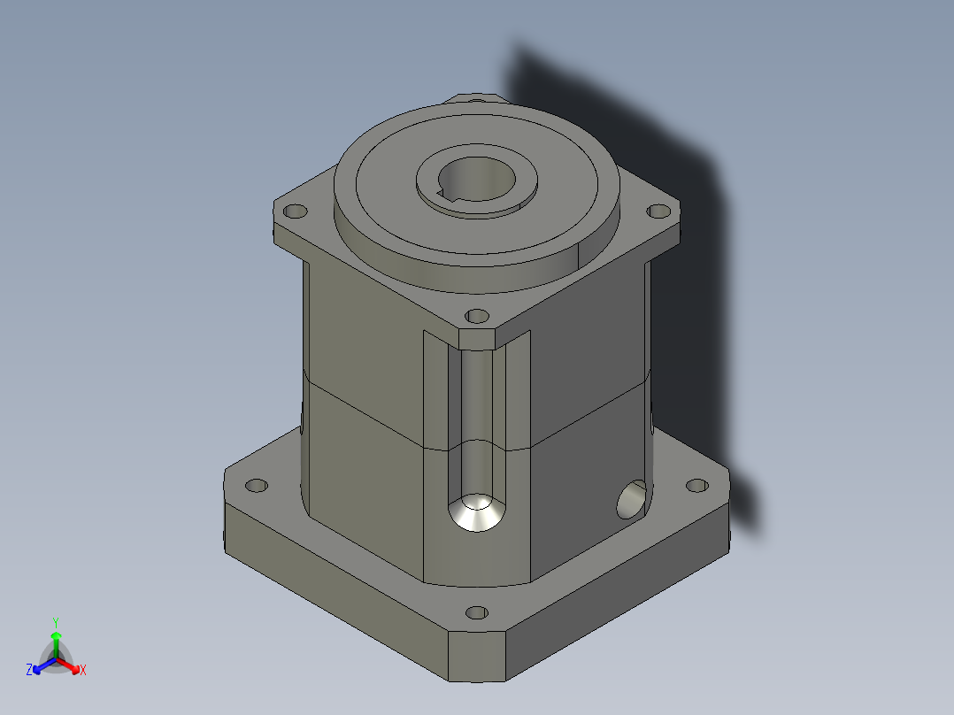 斜齿孔PGH142-L1 35-114.3-200-M12 180WZ.STEP正等轴测图