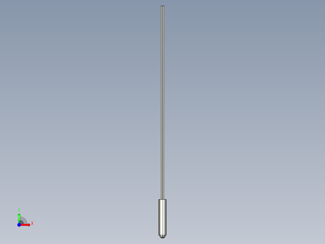 基恩士PS-58_kc图纸模型前视图