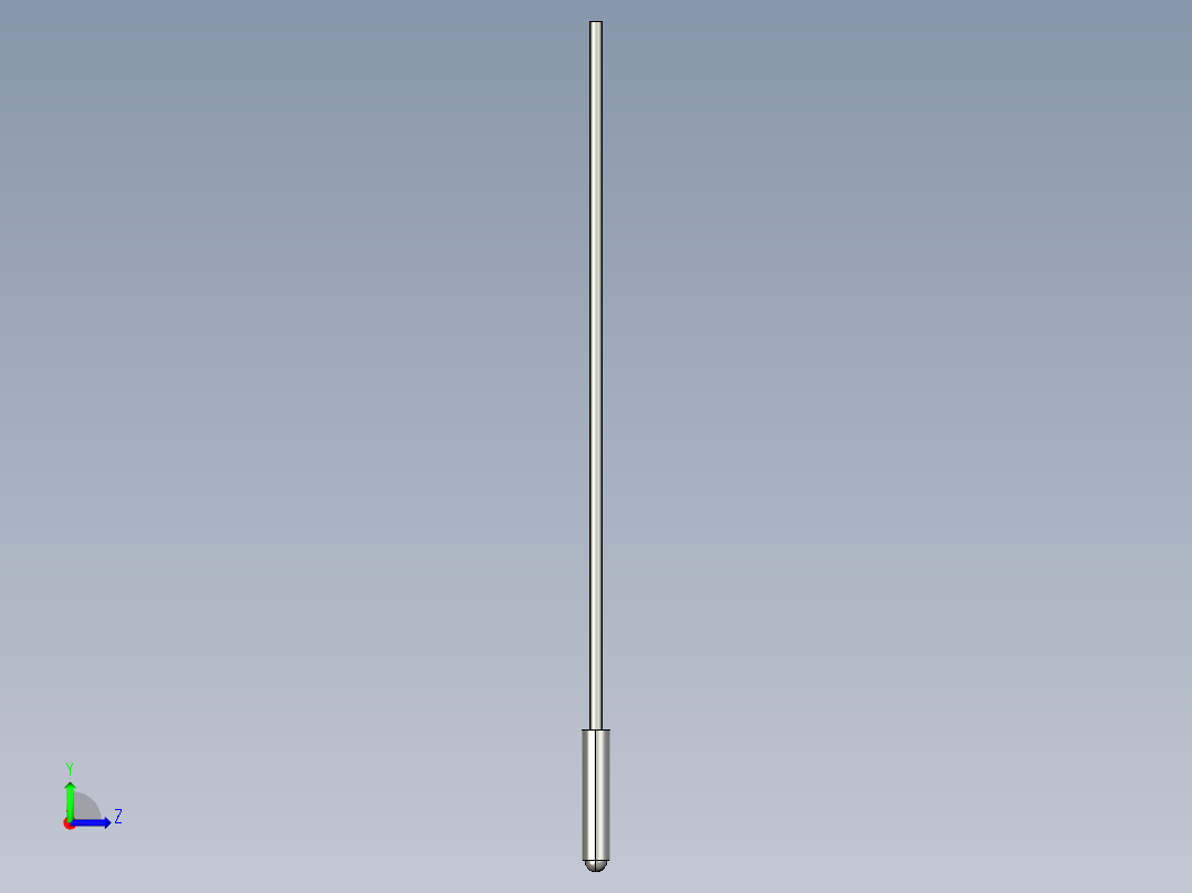 基恩士PS-58_kc图纸模型左视图