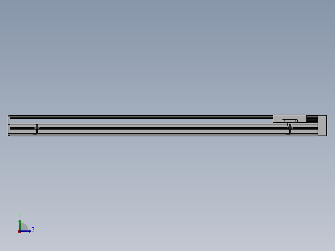 精密模组MY170-T10-1150L-BL-P40B-C4-C左视图