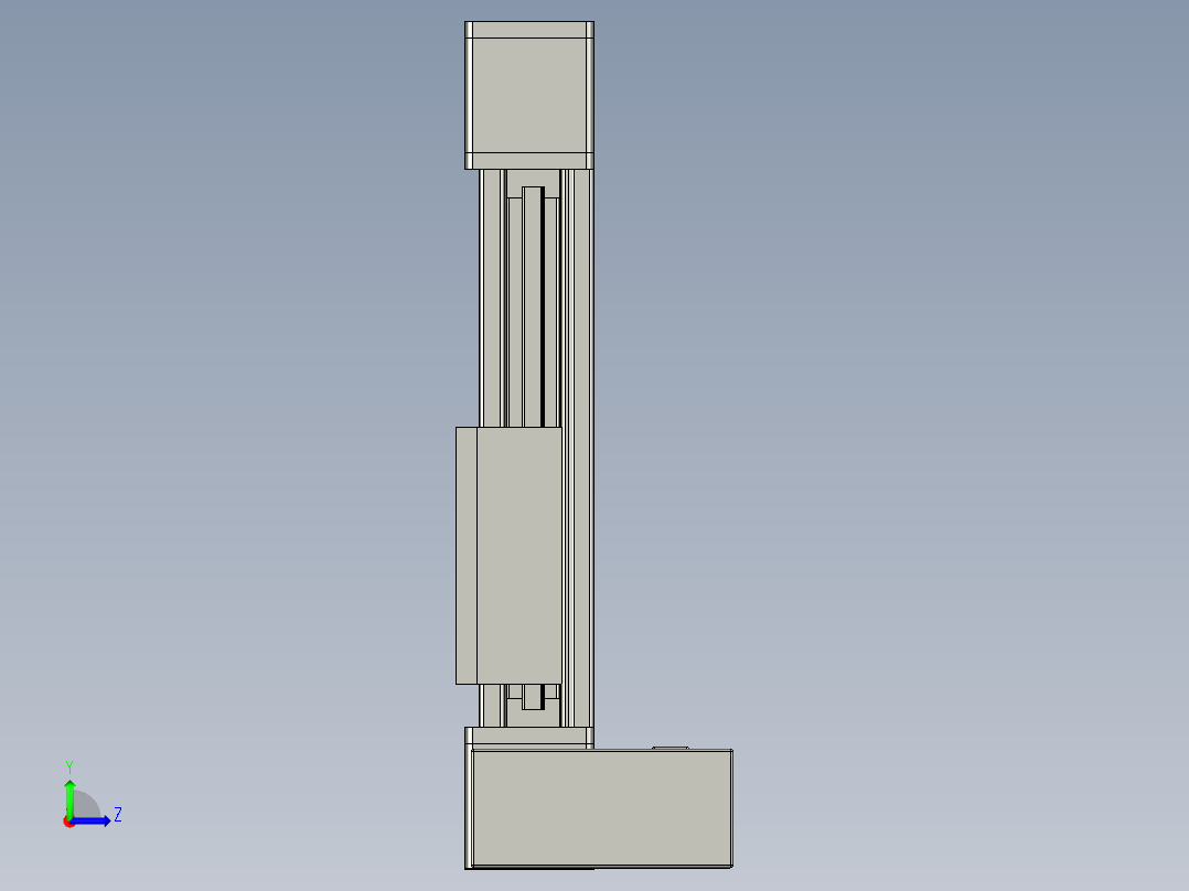 欧规系列-GB8-L96-S150-BLD-P40-MS3左视图