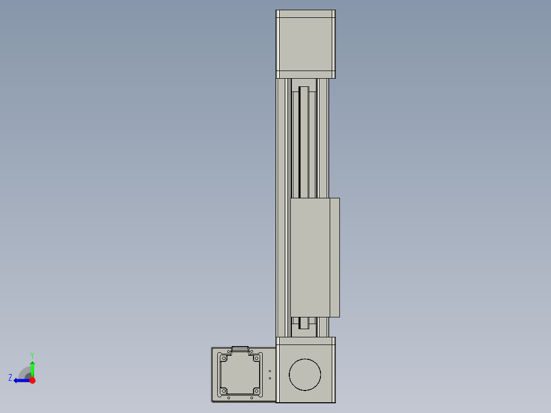 欧规系列-GB8-L96-S150-BLD-P40-MS3右视图