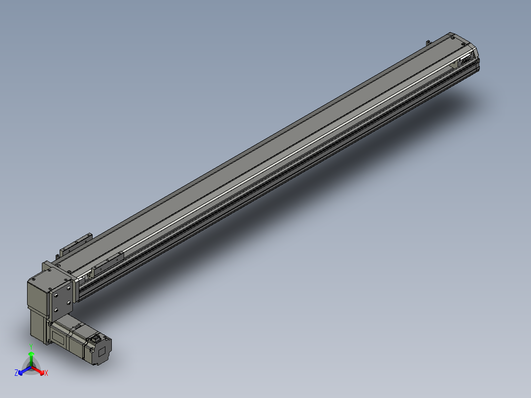 模组FTB10-LD-1000正等轴测图