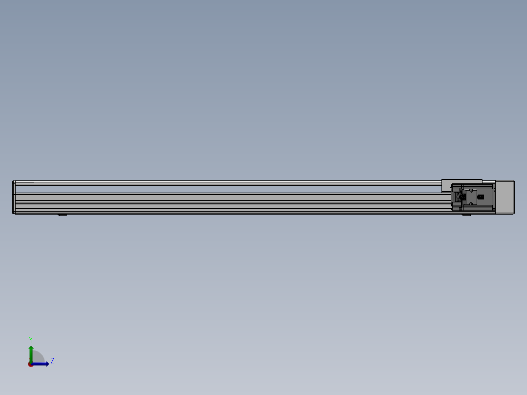 精密模组MY130-T10-900L-BR-P20B-C4-C左视图