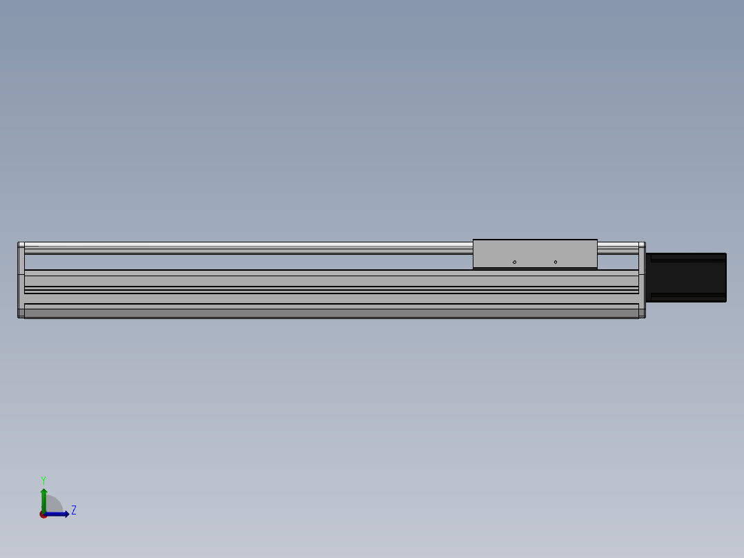 精密模组MY170-T10-500L-BC-P40B-C4-C左视图
