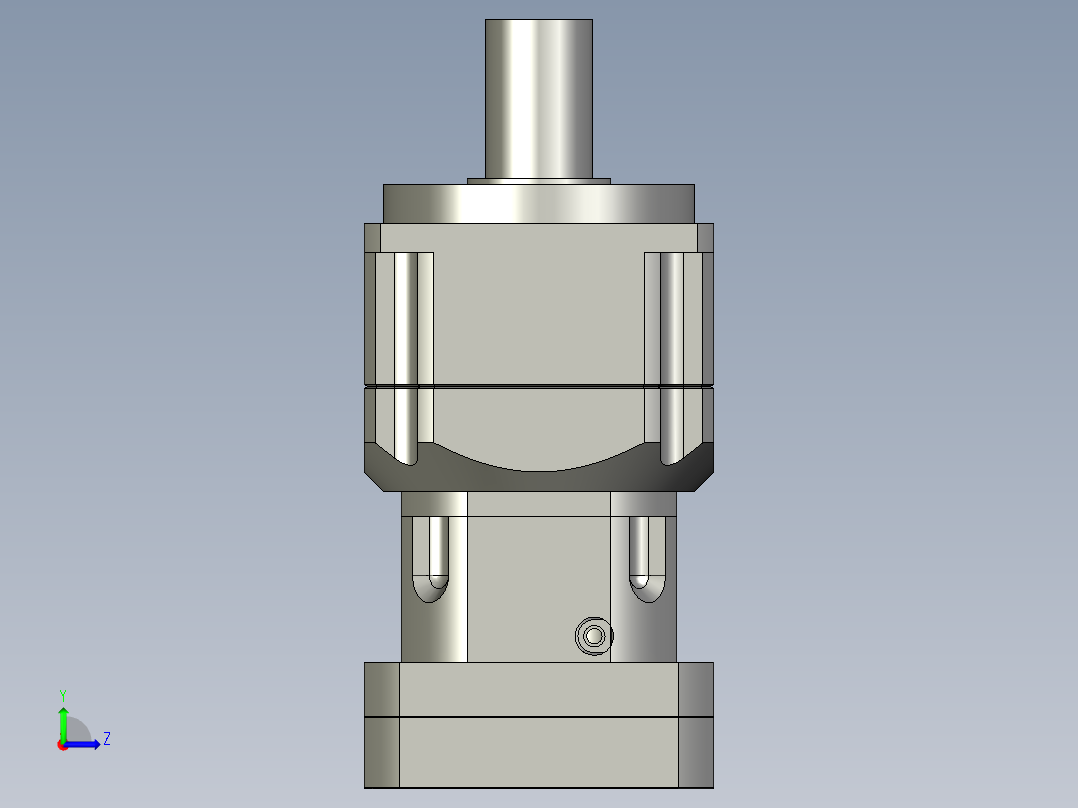 斜齿PGH180T-L2 42-114.3-200-M12 LR120 WZ-JB -12B.STEP左视图