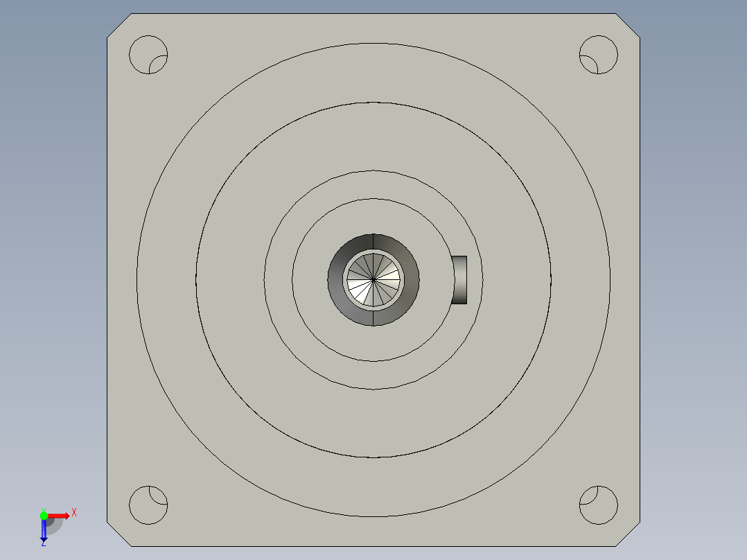 斜齿PGH180T-L2 42-114.3-200-M12 LR120 WZ-JB -12B.STEP俯视图