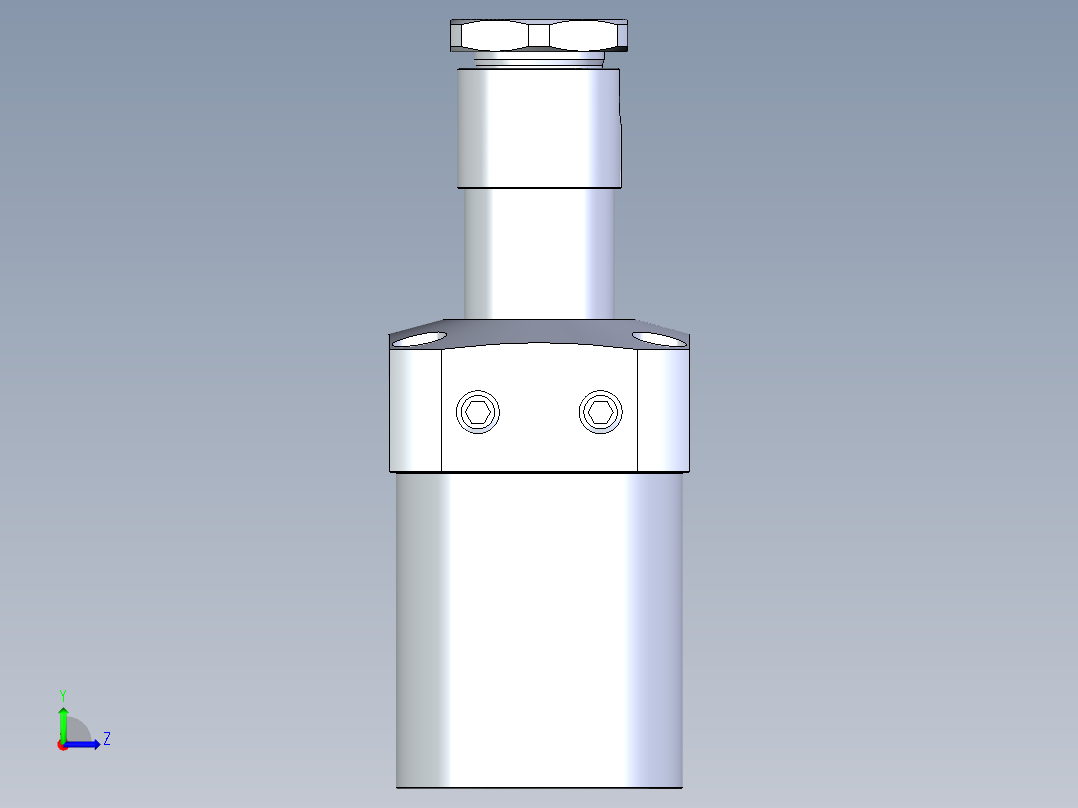 KOSMEKLHA1050-GR-Q30多系列多零件图纸模型左视图