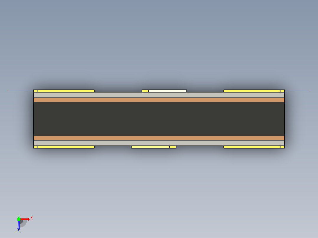 开关继电器保护 SM-MF-MSMF-C1.1俯视图