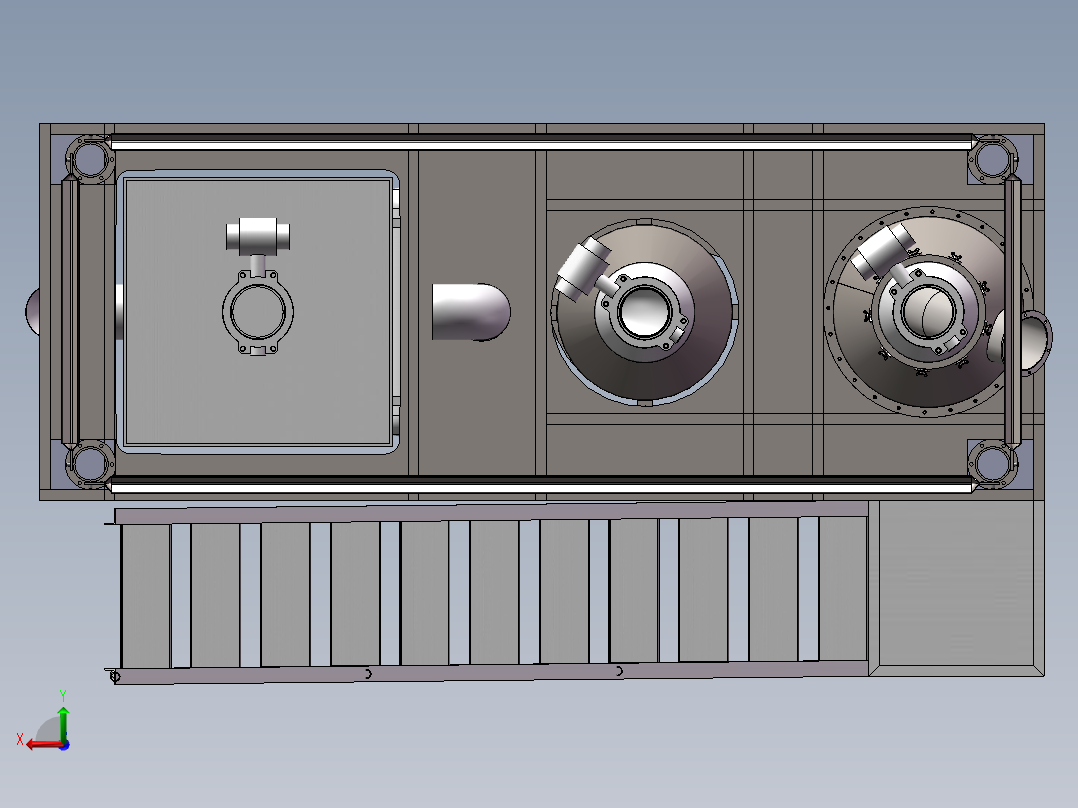 气流分级机sw18可编辑后视图