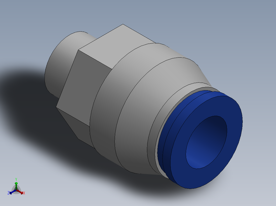 Ø8 x 1-8G - CONEXÃO RETA (C02250818)