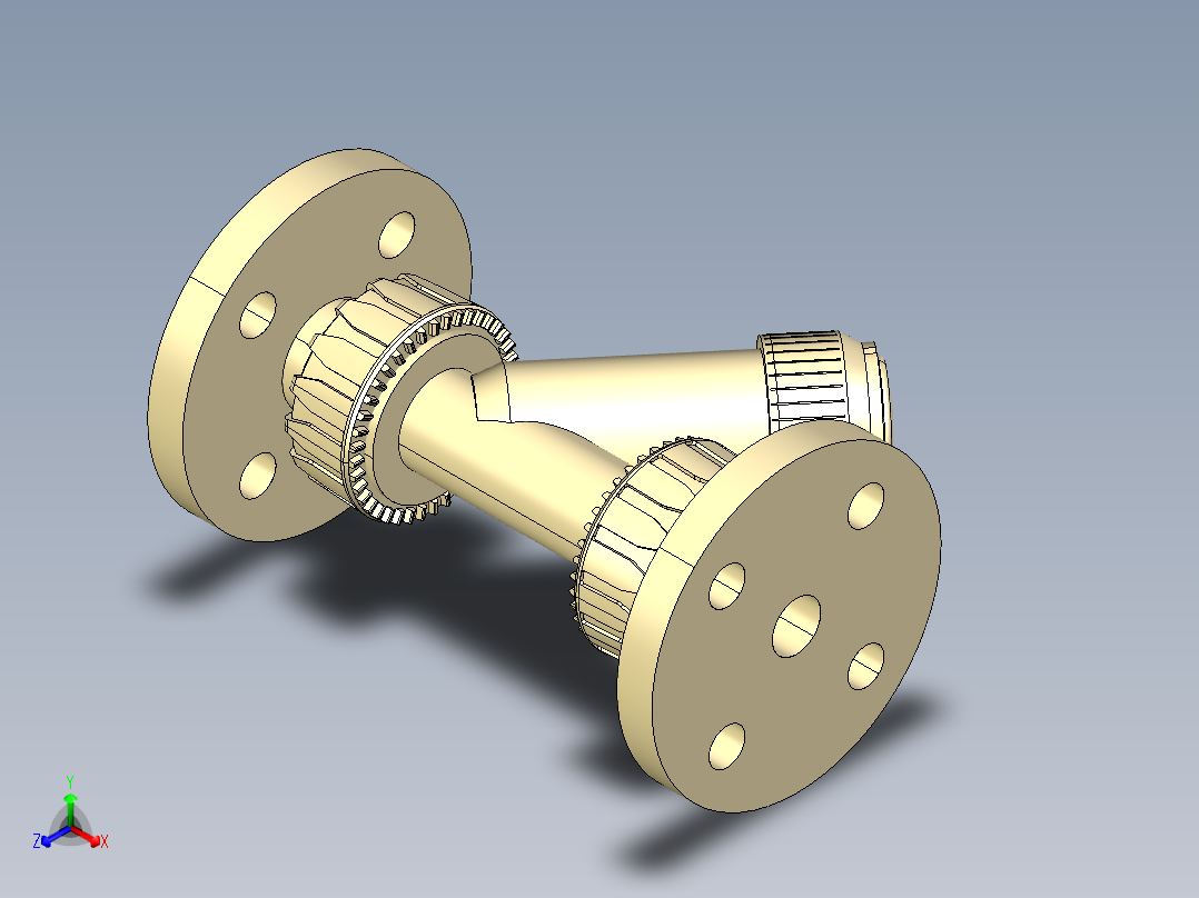 4RVUOM 女性联盟的结束和固定法兰过滤器沉积物，钻ENISO DIN PN10 16正等轴测图