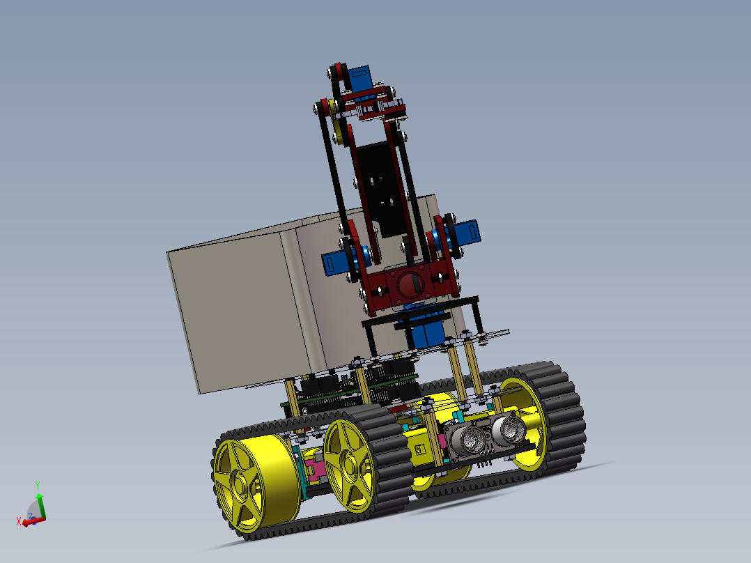 多功能运输履带小车