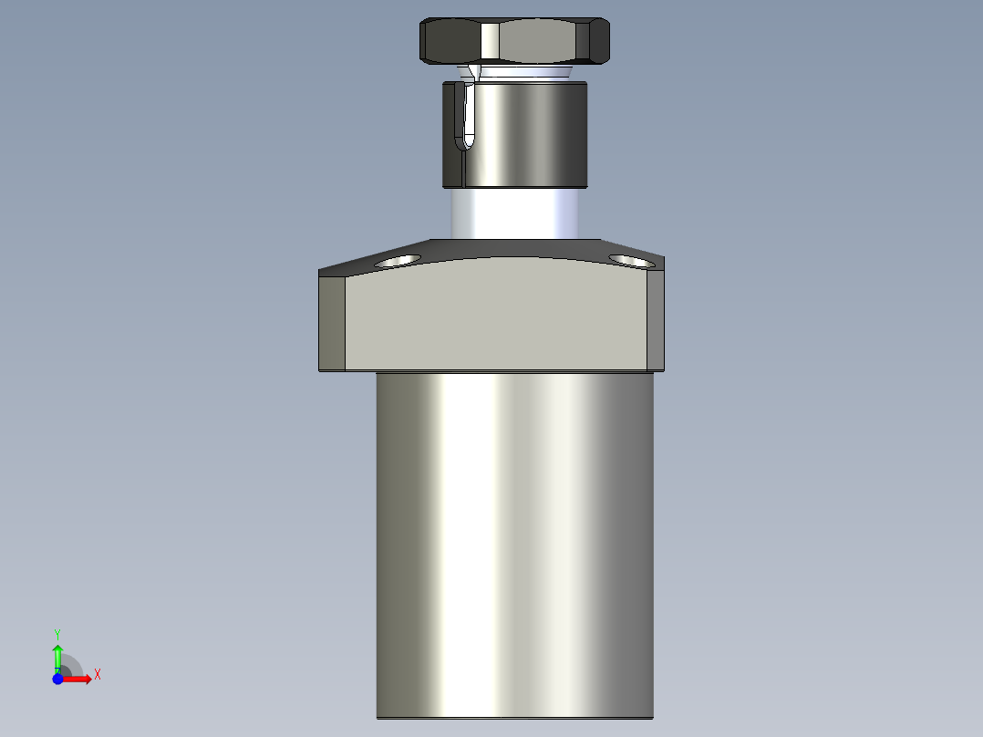 KOSMEKLHS0650-SR-Y45多系列多零件图纸模型前视图