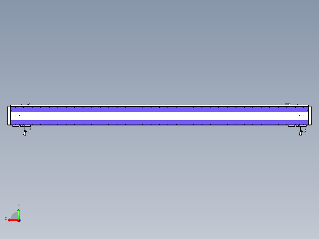 威洛博VL系列直线电机模组-2VL22H3-S3000后视图