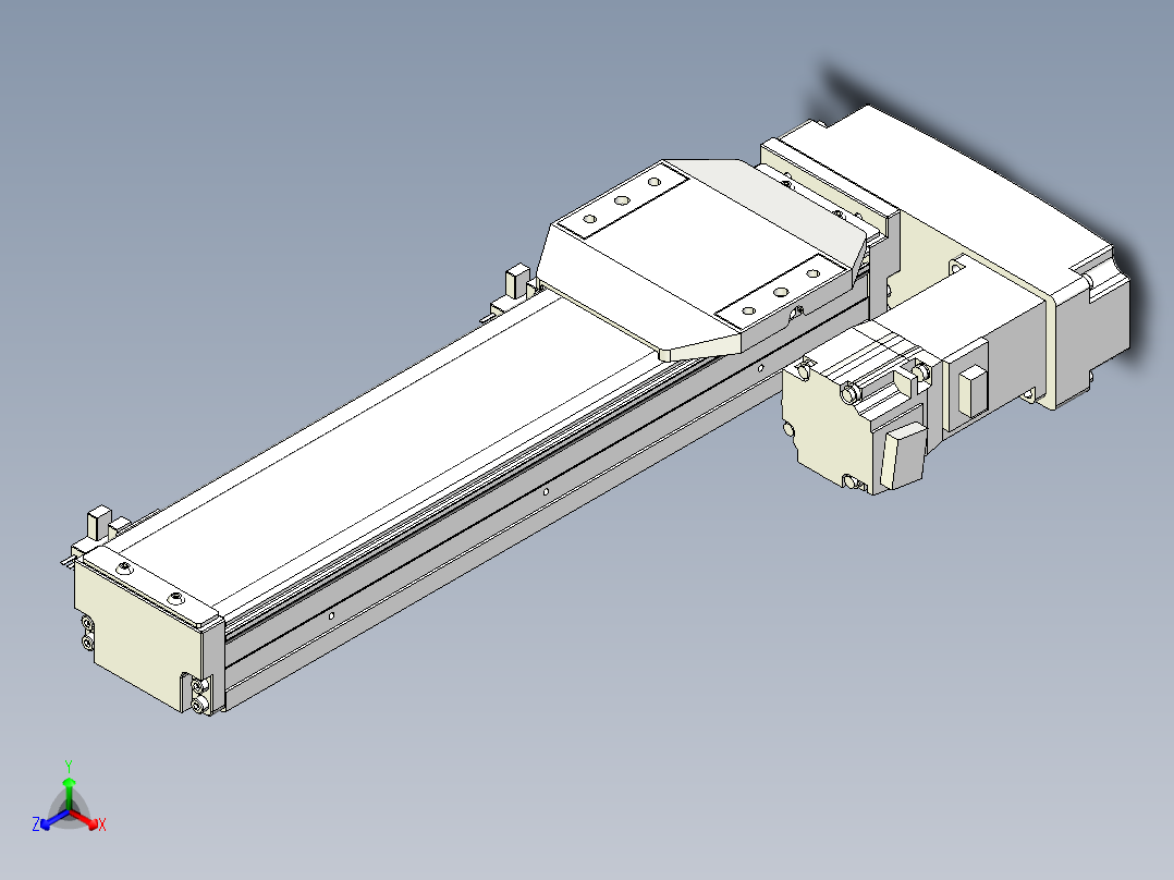 钢基模组-TPA-KCR-6005C-300A1-MR-H1S2正等轴测图