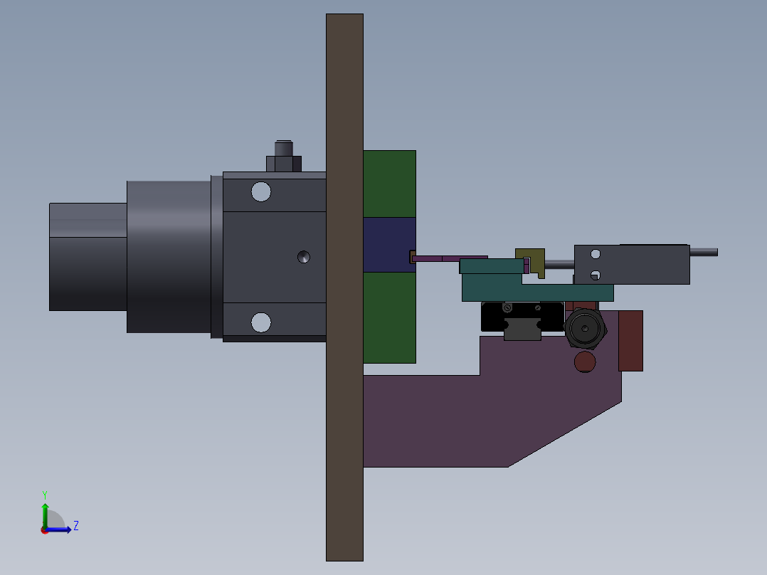 转向机构左视图