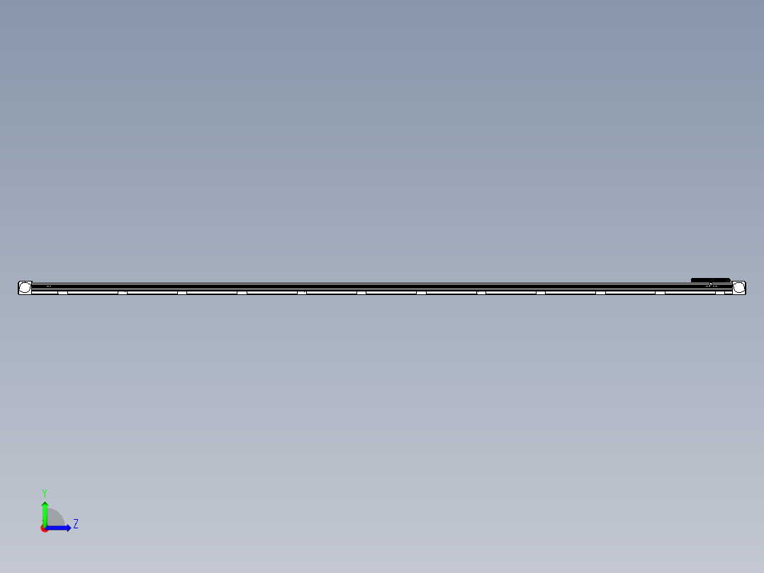 同步带滑台-欧规B8H-L176-S4400-L-ZP40-D3-N5左视图