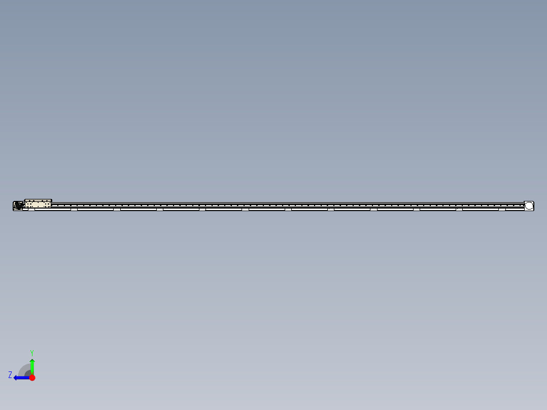 同步带滑台-欧规B8H-L176-S4400-L-ZP40-D3-N5右视图