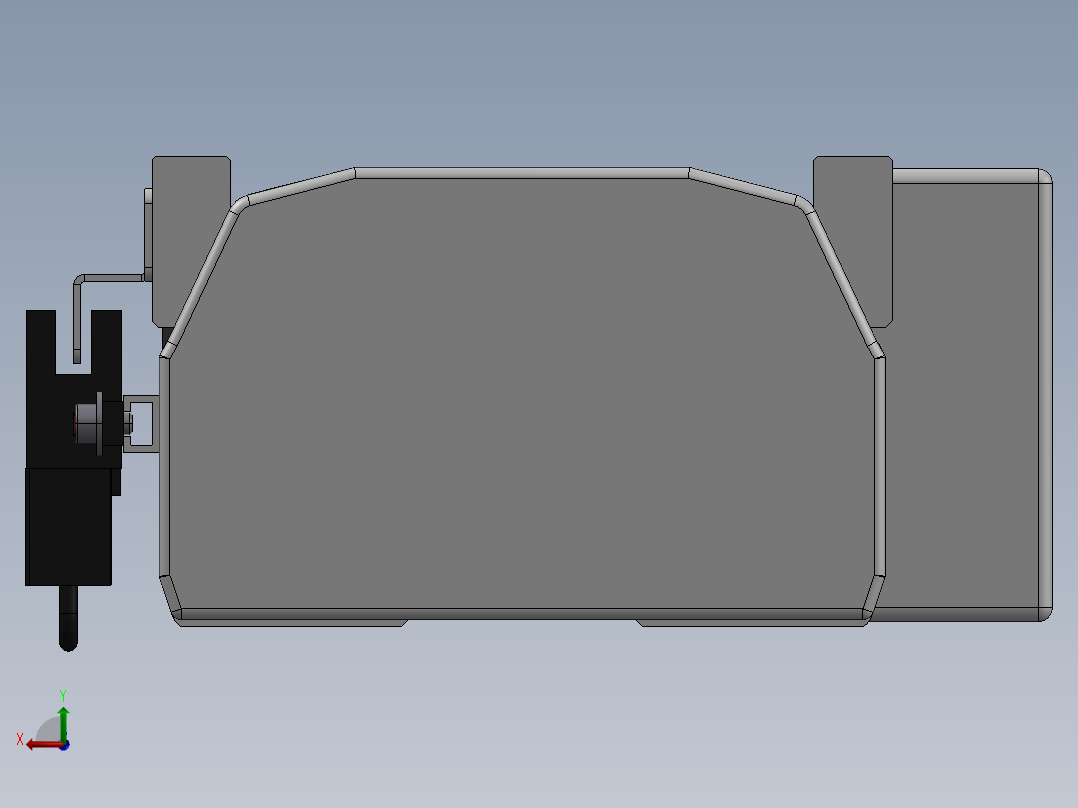 精密模组MT100-L78-1100-L-M10-C4后视图