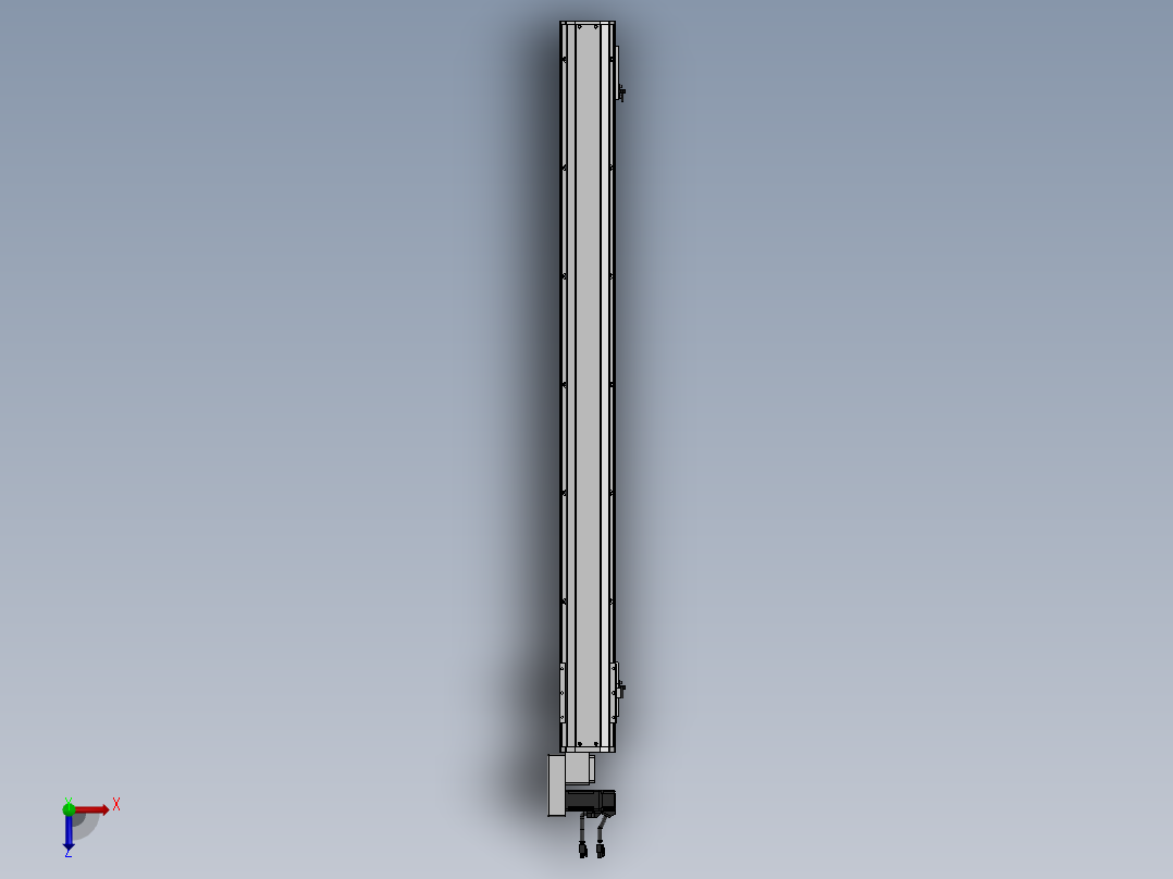 精密模组MT100-L78-1100-L-M10-C4俯视图