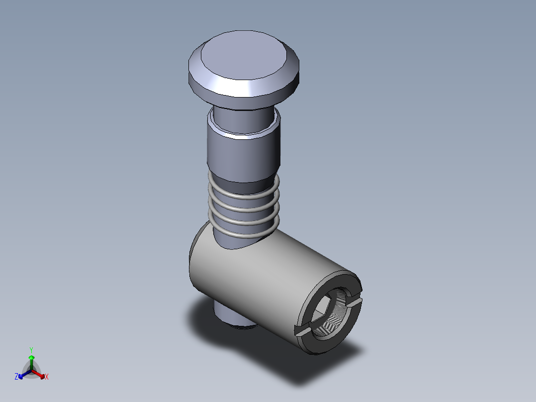 铝型材及其附件3.11.40.01正等轴测图