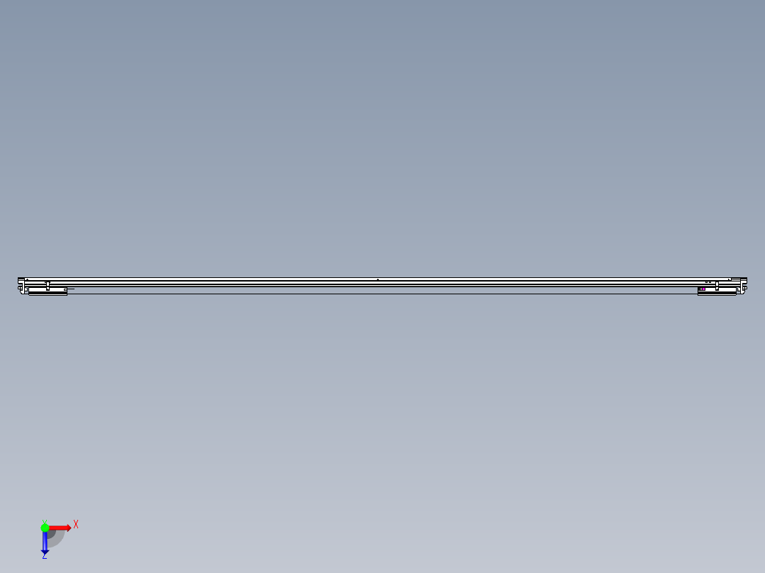 威洛博VL系列直线电机模组-2VL22H3-S3450俯视图