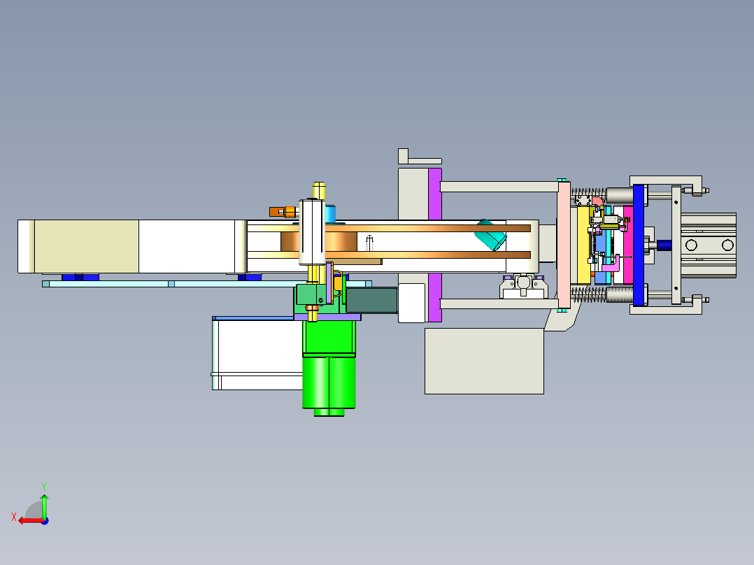 SIM裁切模后视图