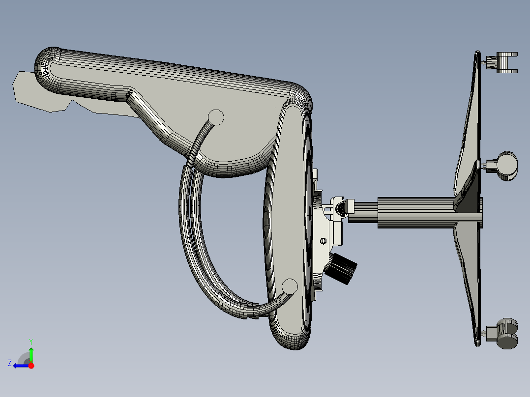 办公扶手椅 MIKE GEESSER右视图