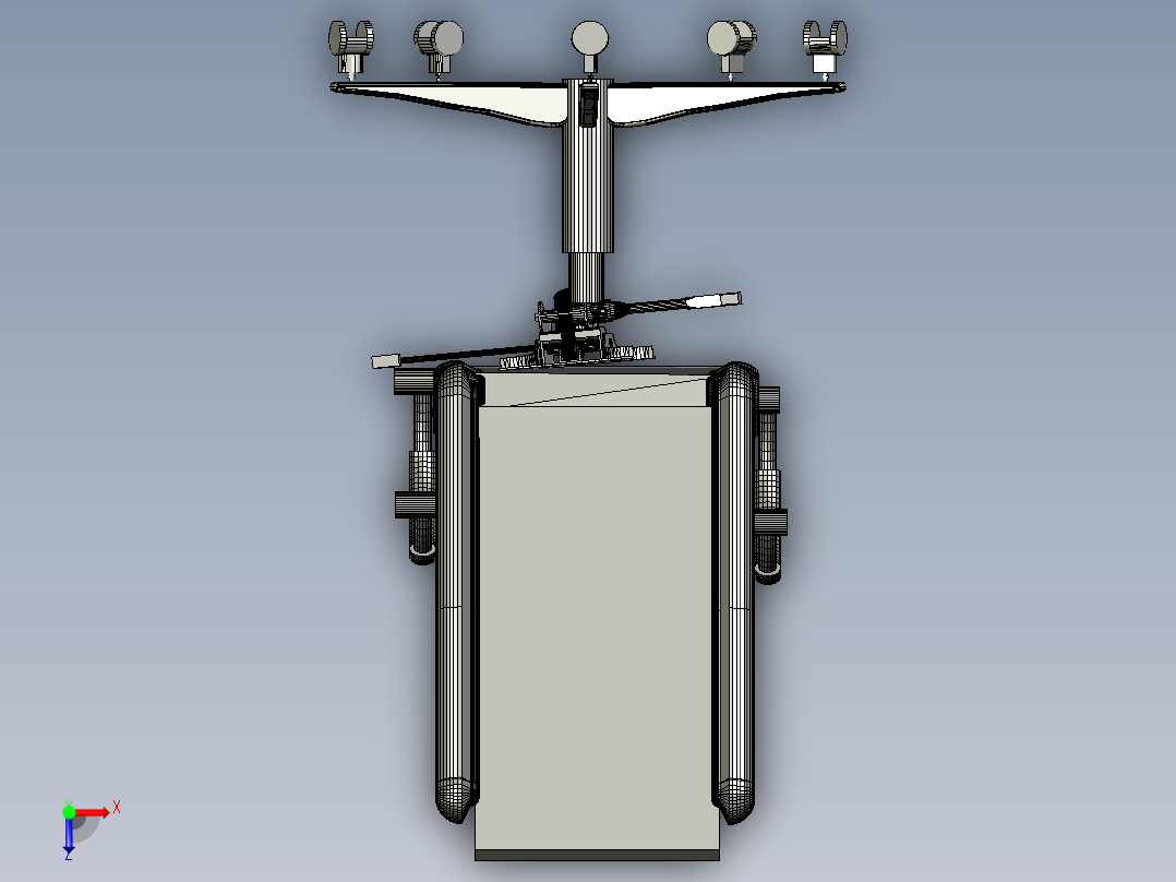 办公扶手椅 MIKE GEESSER俯视图