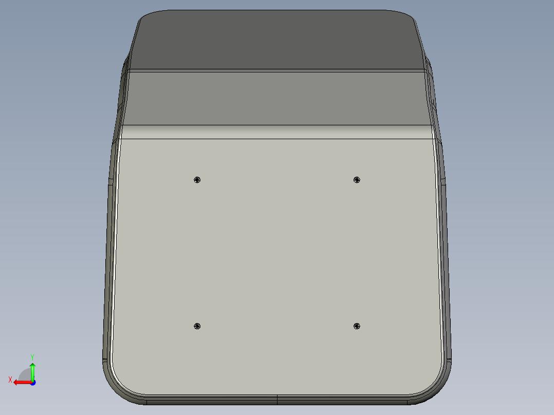 电动工程车座椅后视图
