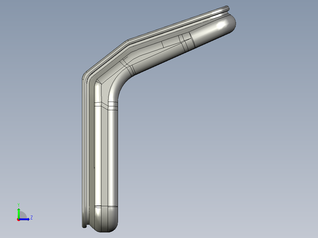 电动工程车座椅左视图