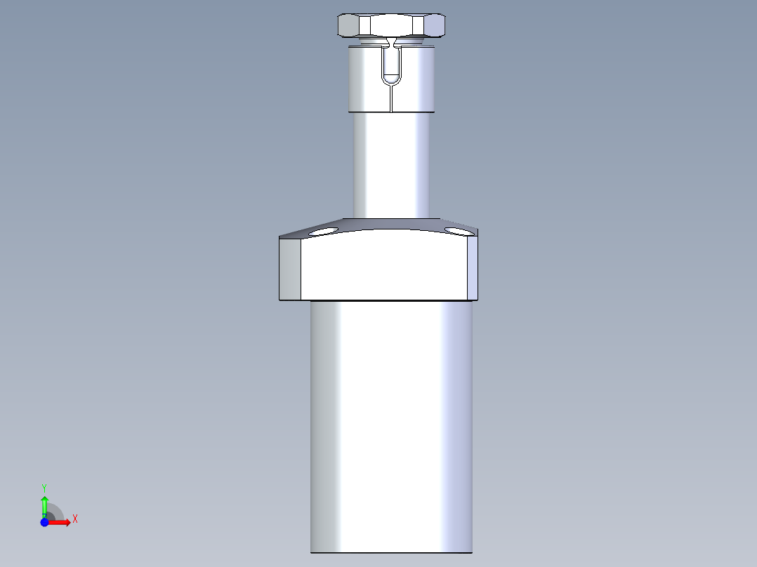 KOSMEKLHA0750-SR-Q35多系列多零件图纸模型前视图