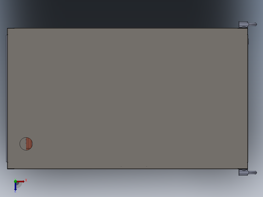 除尘除湿机sw18可编辑俯视图