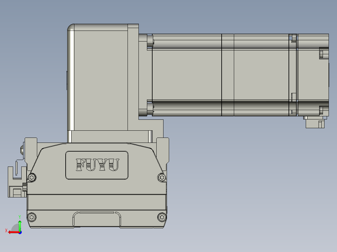 模组FTB10-RU-2600后视图