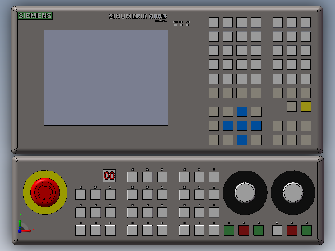 西门子808 DCNC控制面板__270928===25前视图