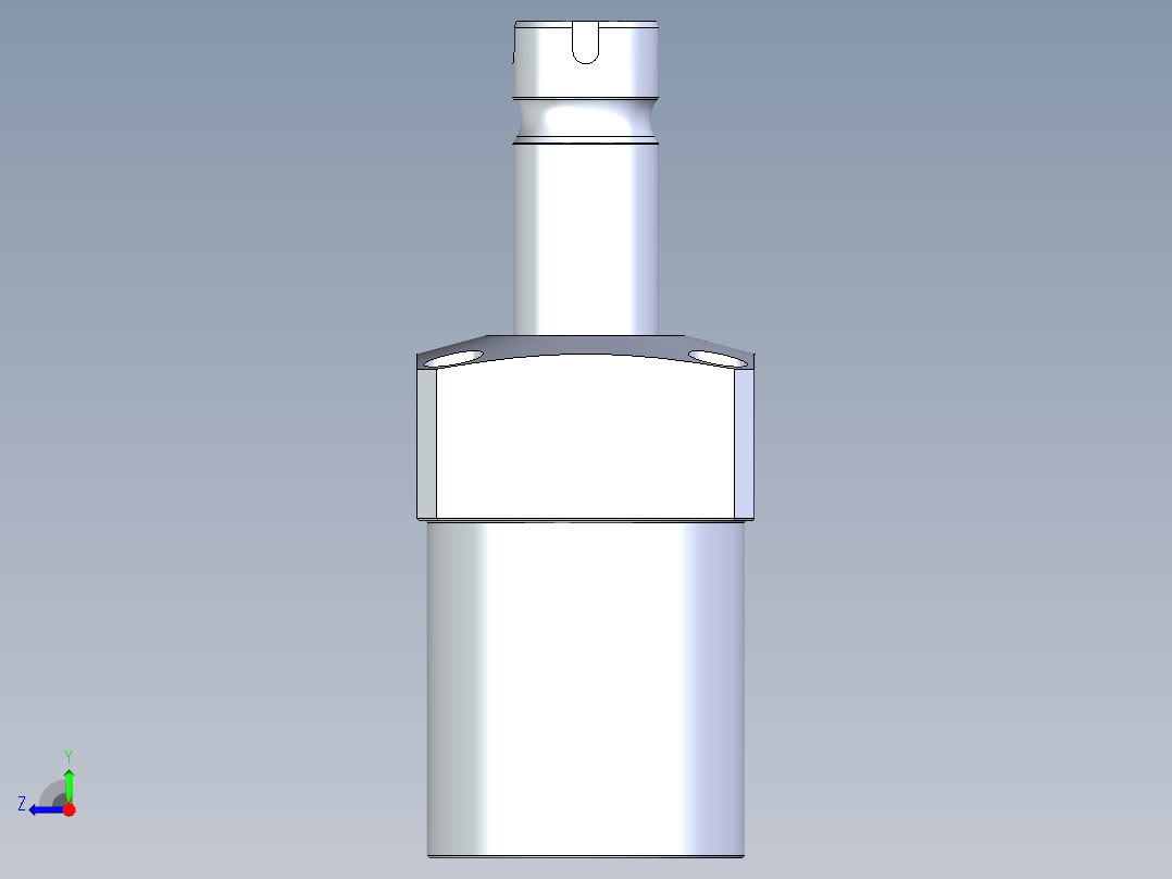 KOSMEKLHA0480-SL-F多系列多零件图纸模型右视图