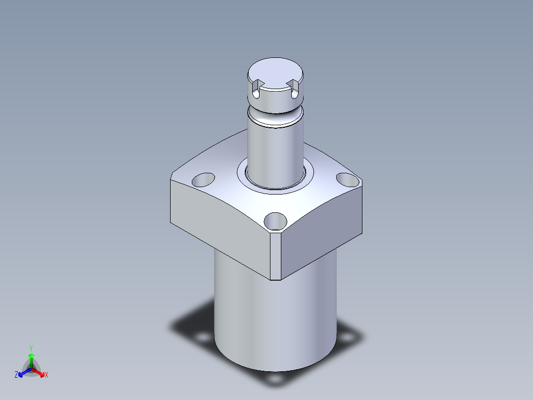 KOSMEKLHA0480-SL-F多系列多零件图纸模型正等轴测图