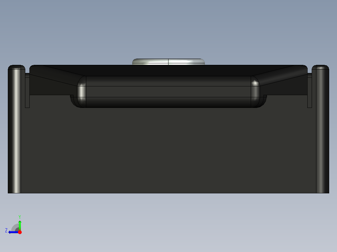 型材-KJN SLAM LATCH WITH UNIQUE LOCK KJN530353右视图