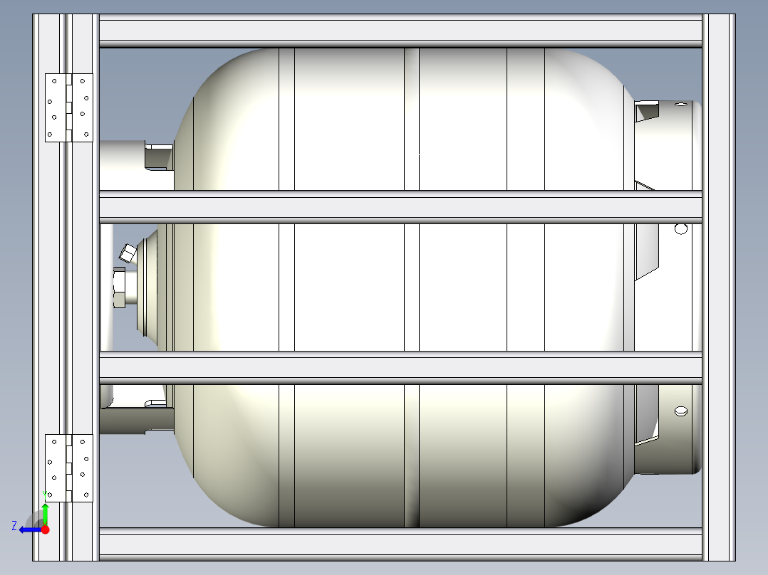 1,65x2,0x1,96食品拖车三轮快餐车右视图