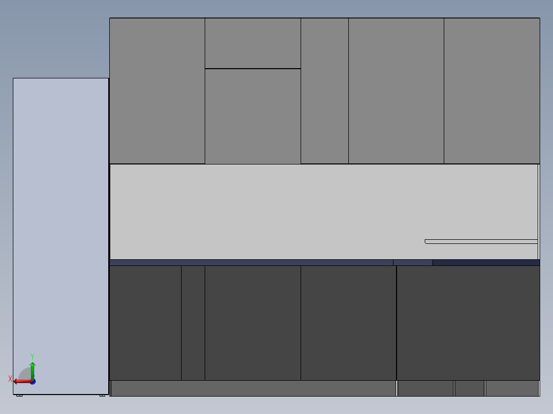 桌椅各类家具 (13)后视图