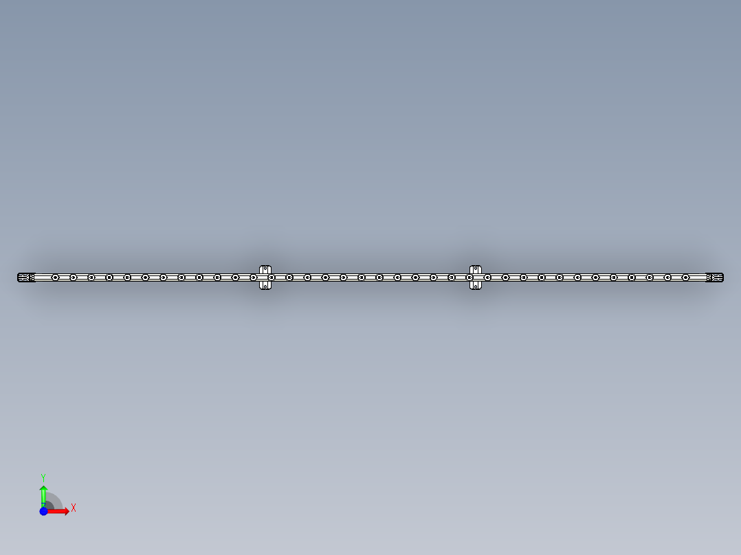 基恩士SJ-H228A+OP84297+OP84298_kc图纸模型前视图