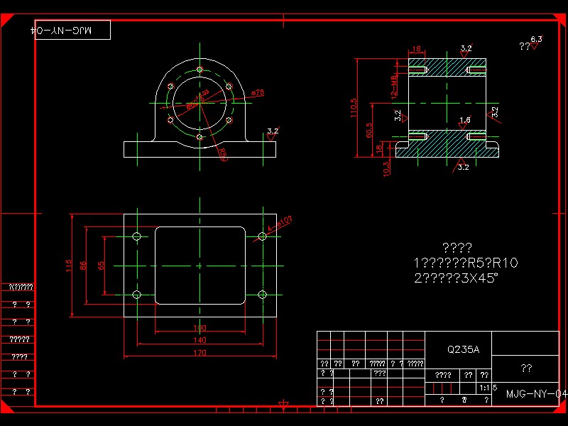 Q010-C616普通车床的数控化改造设计