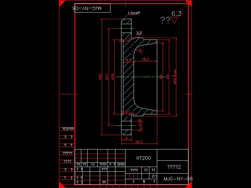 Q010-C616普通车床的数控化改造设计
