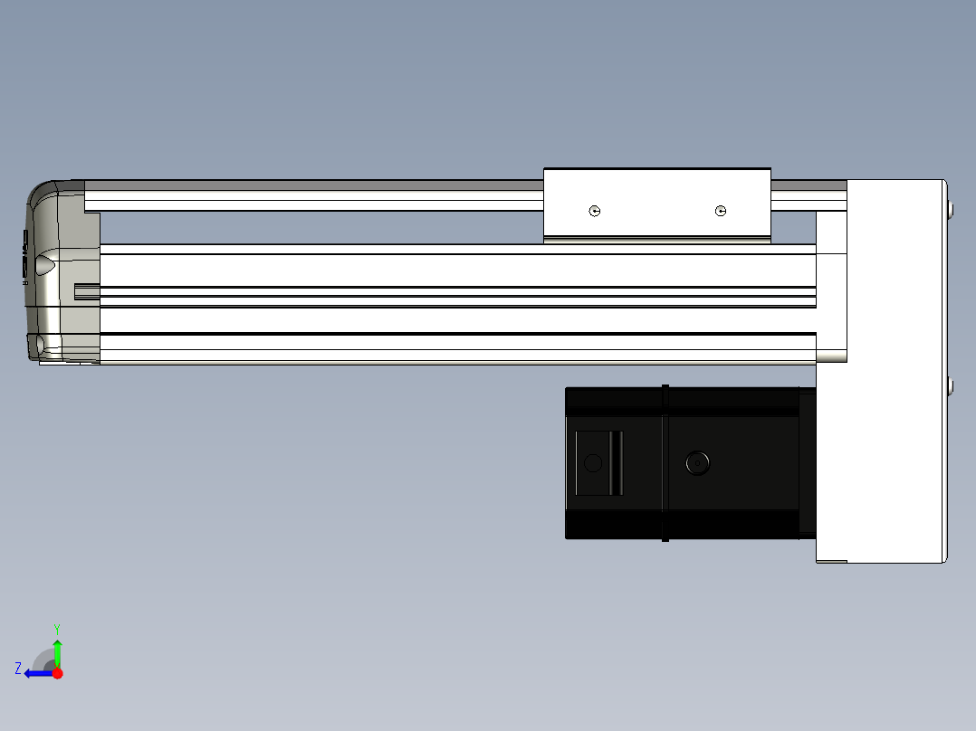 Toyo东佑达直线模组-ETH13-150-BM-200W右视图