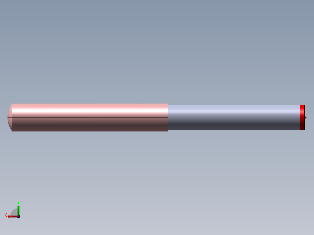 笔 三维图纸和CAD图纸后视图